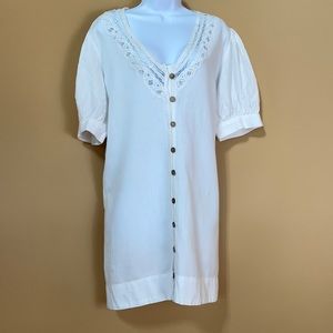 White free people dress size M